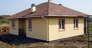 Одноэтажный дом из панелей под ключ в Еманжелинске - Строй-Мнж от 135213 рублей